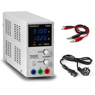 Peaktech 6226 – Labornetzteil 0-30V/ 0-10A, Regelbar, Labornetzgerät