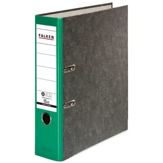 Ordner Recycling 8 cm DIN A4 grün