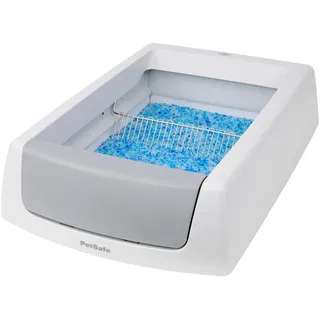PetSafe ScoopFree Crystal Classic Selbstreinigende Katzentoilette | Automatische, selbstreinigende Katzentoilette mit Geruchskontrolle, bis zu 30 Tage ohne tägliches Reinigen