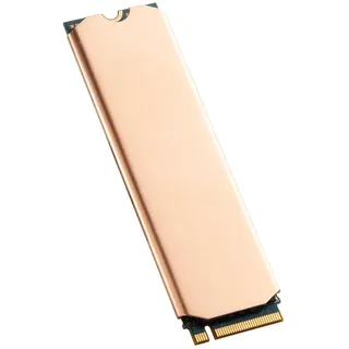 DolDer M.2 2280 SSD Kühlkörper Kupfer, 75 * 23 * 0.5mm, Laptop NVMe M.2 Heatsink Hitzeschild Cover + Thermopad für Kühlung Laptop M.2 2280 SSD