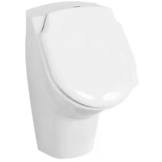 bb bäder boutique Urinal mit Deckel, Zulauf von hinten & Hygiene Glasur, weiß