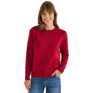 Cecil Damen 3015573 Softer Rundhals Pullover, Beaujolais Red, L EU - L