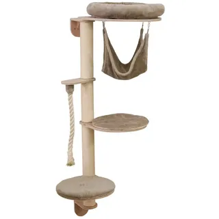 Wandkratzbaum Dolomit Grappa Kratzbaum Wandmontage mit XXL Katzenbett