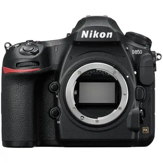 Nikon D850 SLR-Digitalkamera (45,7 Megapixel, 3,2 Zoll Display, 4K Videofunktion) nur Gehäuse schwarz