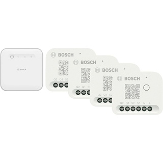 Bosch Smart Home Set mit Controller II und 4 Licht-/Rollladensteuerungen