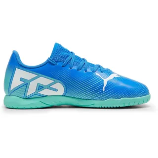 IT Jr Soccer Shoe, Hyperlink Blue-Mint White, 31 EU - 31 EU