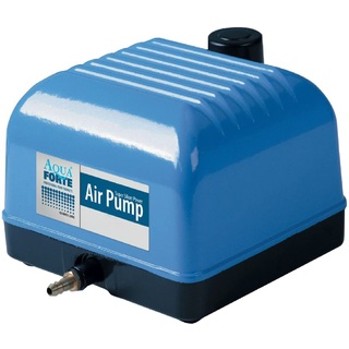 AquaForte Hi-Flow V-60 Luftpumpe, Aluminiumgehäuse, Leise und Leistungsstark, Leistung 35 Watt, Kapazität bei 2 Meter 40 Liter pro Minute, Maximaler Teichinhalt 36 m3, Nicht Verstellbar