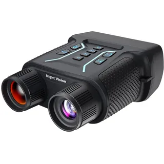 QQJIN Nachtsichtgerät für Erwachsene, 4K UHD Video & 36MP Bild, Militär Nachtsichtgerät mit 32GB TF-Karte, 8X Digitalzoom, 400M Full Dark für Camping, Vogelbeobachtung, Jagd,B