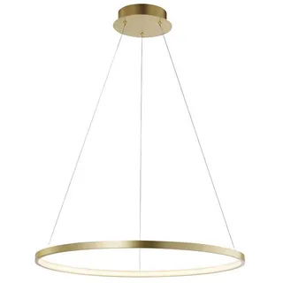 just light. LeuchtenDirekt LED Pendelleuchte, 28,5 Watt, 3000K, gold