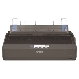 Epson LX-1350, 357 Zeichen pro Sekunde, 240 x 144 DPI, 312 Zeichen pro Sekunde, 10,12 Zeichen pro Zoll, 5 Kopien, Code 128 (A/B/C), Code 39, EAN13,... - Schwarz/Grau