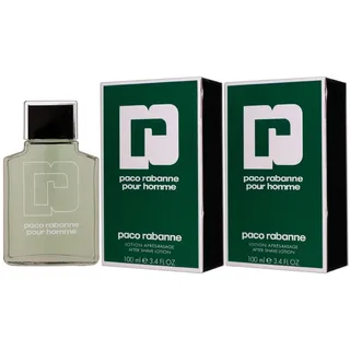 Paco Rabanne pour Homme 2 x 100 ml Aftershave After Shave Lotion Set