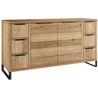 Woodkings massivum Waschtisch Sydney Wildeiche II (1-St) braun