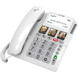 Bea-fon Beafon ML10 LTE 4G Tischtelefon mit SOS Notruf und SOS Notrufarmband