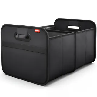 achilles Auto Kofferraum Organizer XL – Kofferraumtasche XL mit viel Stauraum – Geräumige & Pflegeleichte Faltbox – Auto Zubehör Innenraum Organizer – Stabiler Boden & Tragegriff – Schwarz