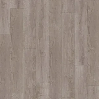 Laminatboden Basic 200 Eiche Lichtgrau 7 mm Landhausdiele mit V-Fuge