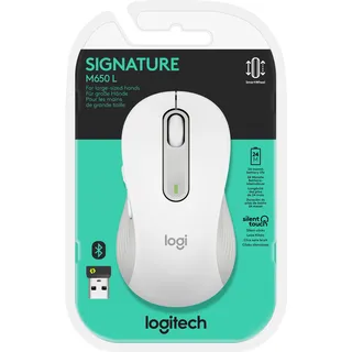 Logitech Signature M650 Gr. L rechts Weiß
