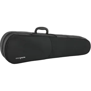 Gewa Violaformetui 33 cm Schwarz/Samt hellgrau
