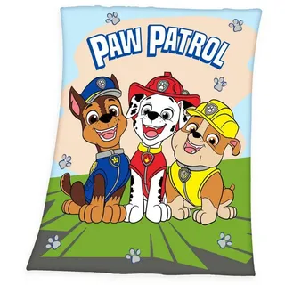 Herding Fleecedecke Paw Patrol, 130 x 170 cm, 100% Polyester, Fleece