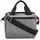 Lenkertasche grau/silber