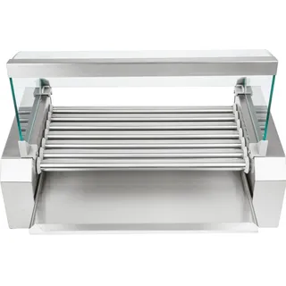 Royal Catering Hot Dog Grill Hot Dog Gerät Hotdog Rollen Edelstahl