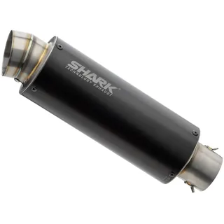 shark performance Shark EXHAUST SRC 4 Aluminium eloxiert schwarz, schwarz
