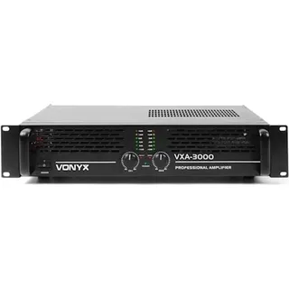 Vonyx VXA-3000 2.0 Kanäle, Leistung/Phase Schwarz