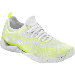 Kempa Wing Lite 2.0 W | Hallenschuh weiß/fluo gelb