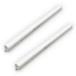 Briloner - 2 X LED Unterbauleuchte Unterbaulampe 58,5cm Küche Lichtleiste 8w 800lm Weiß