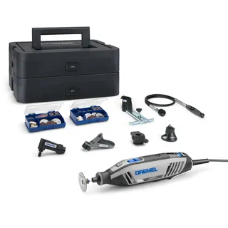 DREMEL 4250 Multitool ohne Akku + Dremel BOX + 128 Zubehörteile