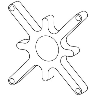 Ergotron 97-501 Spacer Kit for Recessed Display Interface