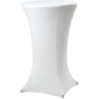 Trutzholm Stehtischhusse Stretch Weiß Ø 80 cm