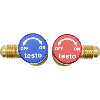 TESTO Befüll- und Entnahmeventil Set