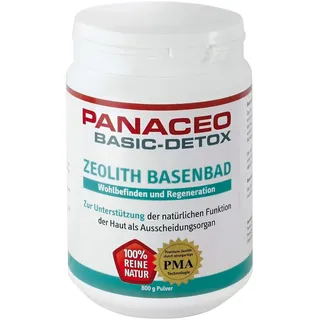 PANACEO Basic-Detox Zeolith Basenbad Pulver 800 g