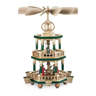 Müller GmbH Müller Pyramide Heilige Geschichte farbig 27x27x40cm