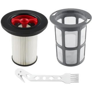 DXLing 1 Set Ersatzfilter und Staubsauger Filter Fusselschutz kompatibel mit Bosch Unlimited Gen2 Serie 8 Staubsauger HEPA Filter kompatibel mit Bosch 12036642,12023349 mit Reinigungsbürste Filter