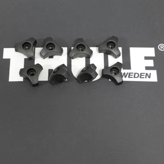 Thule Knebelmutter Handrad Drehknauf Flügelmutter Mutter 8x M6 flach 30400