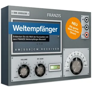Franzis 67062 - Weltempfänger: Radio für UKW, Kurz- und Mittelwelle