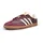 Maroon/Cream White/Gold Metallic 38