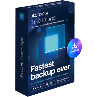 Acronis True Image 2025, 3 Geräte PC/Mac, DAUERLIZENZ, Digitaler Download, DE