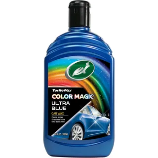 Turtle Wax 52709 Color Magic Autolack-Politur – Stellt Farbe und Glanz wieder her, Blau, 500 ml