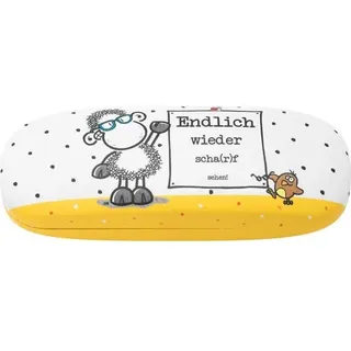SHEEPWORLD 47965 Brillenetui Motiv Endlich, Hartschale