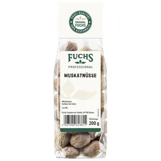 FUCHS Muskatnuss ganz 200 g