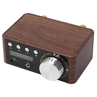 Mini- 5.0-Leistungsverstärker, Verstärker 2 Kanal 50 W und mit USB-Eingang Mini-Verstärker Stereo HiFi Digital