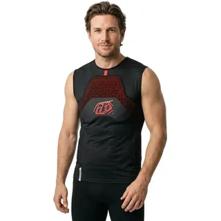 Troy Lee Designs Brustprotektor Stage Ghost D3O XL Schwarz/Rot