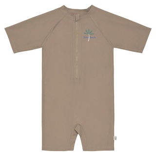 Lässig Badeanzug LSF Short Sleeve Sunsuit - Choco - Gr. 62/68