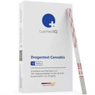 LuxmedIQ Drogentest Cannabis (THC) 10 St.