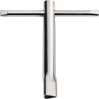 tecwerk Dreikantsteckschlüssel DIN 22417 A Gr.M5 L.100mm verz.