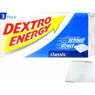 Dextro Energy 3er Classic (138g Packung) + usy Block