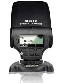 Meike MK-320S TTL LCD Mini Hot Shoe Blitzgerät für Sony Mi A7II A58 A7RII A7S NEX-6 A6000 DSRL Kameras