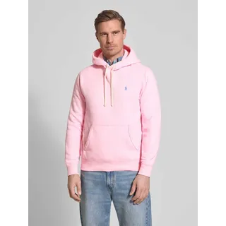 Regular Fit Hoodie aus Baumwoll-Mix, Rosa, XL